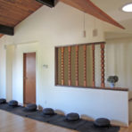 ReThink Design Architecture - zen center, main sitting room