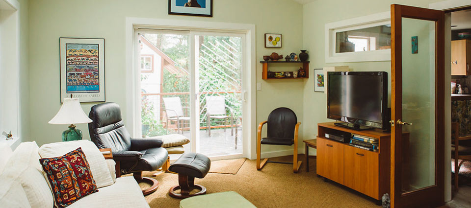 ReThink Design Architecture remodeled living room
